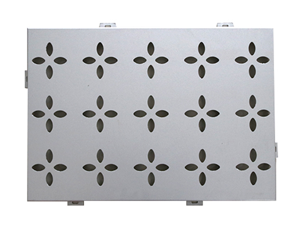 Punching shaped aluminum veneer