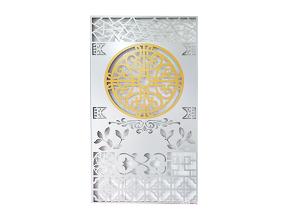 Punched aluminum veneer