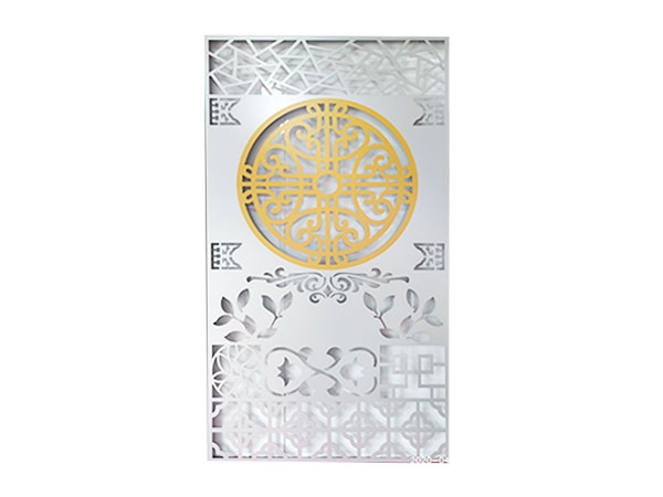 Punched aluminum veneer